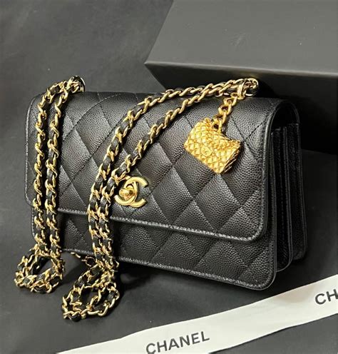 chanel wallet on chain 23s|Chanel wallet on chain classic.